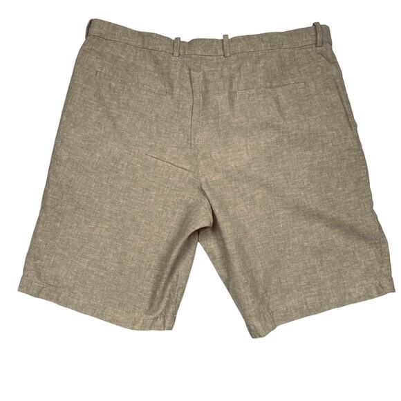 EUC - Perry Ellis Linen Blend Shorts - Picture 2 of 4